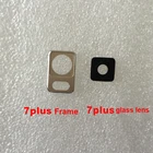 Новый корпус для задней камеры стеклянная рамка для объектива с клейкой заменой для OPPO R7 plus R7s plus, бесплатная доставка