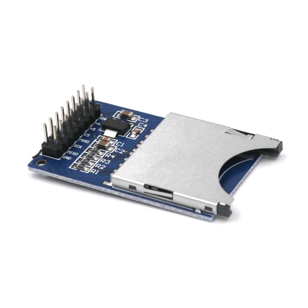 10 шт./лот модуль чтения и письма SD карты разъем считыватель ARM MCU для arduino|sd card module|mcu
