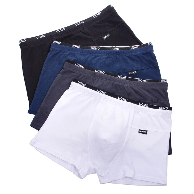 Мужские боксеры большого размера 3шт./упак. Innsly мужское нижнее белье хлопковые