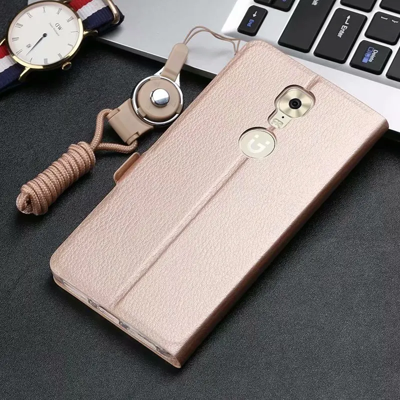 Чехол для Gionee M6 откидной fundas чехол 5 дюймов кожаный с мультяшным рисунком