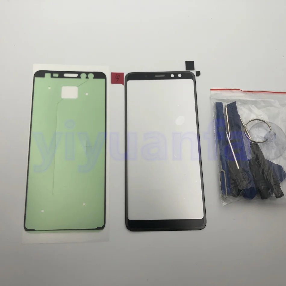 Оригинальное Сменное переднее Сенсорное ЖК стекло для Samsung Galaxy A8 2018 A530 A530F +