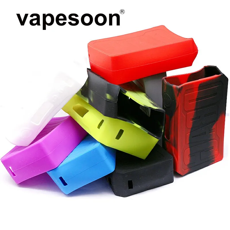 Цветной силиконовый чехол-рукав Защитные чехлы для Voopoo DRAG TC 157w Box Mod