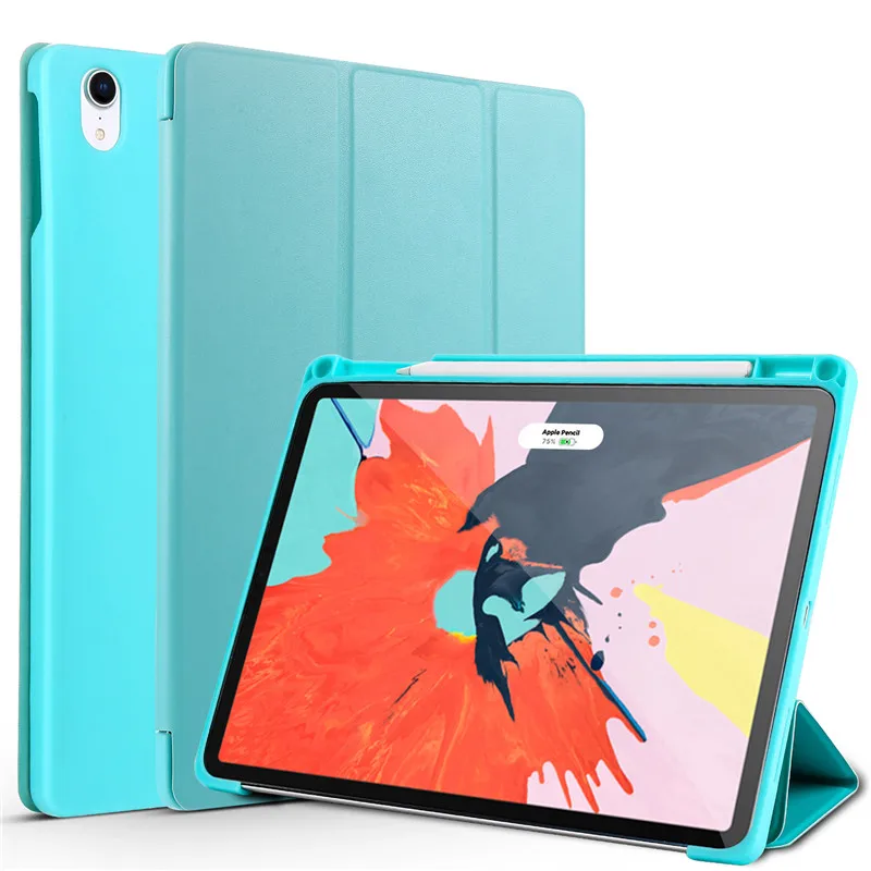 Магнитный смарт-чехол для iPad Pro 11 2018 чехол-подставка тройного сложения с