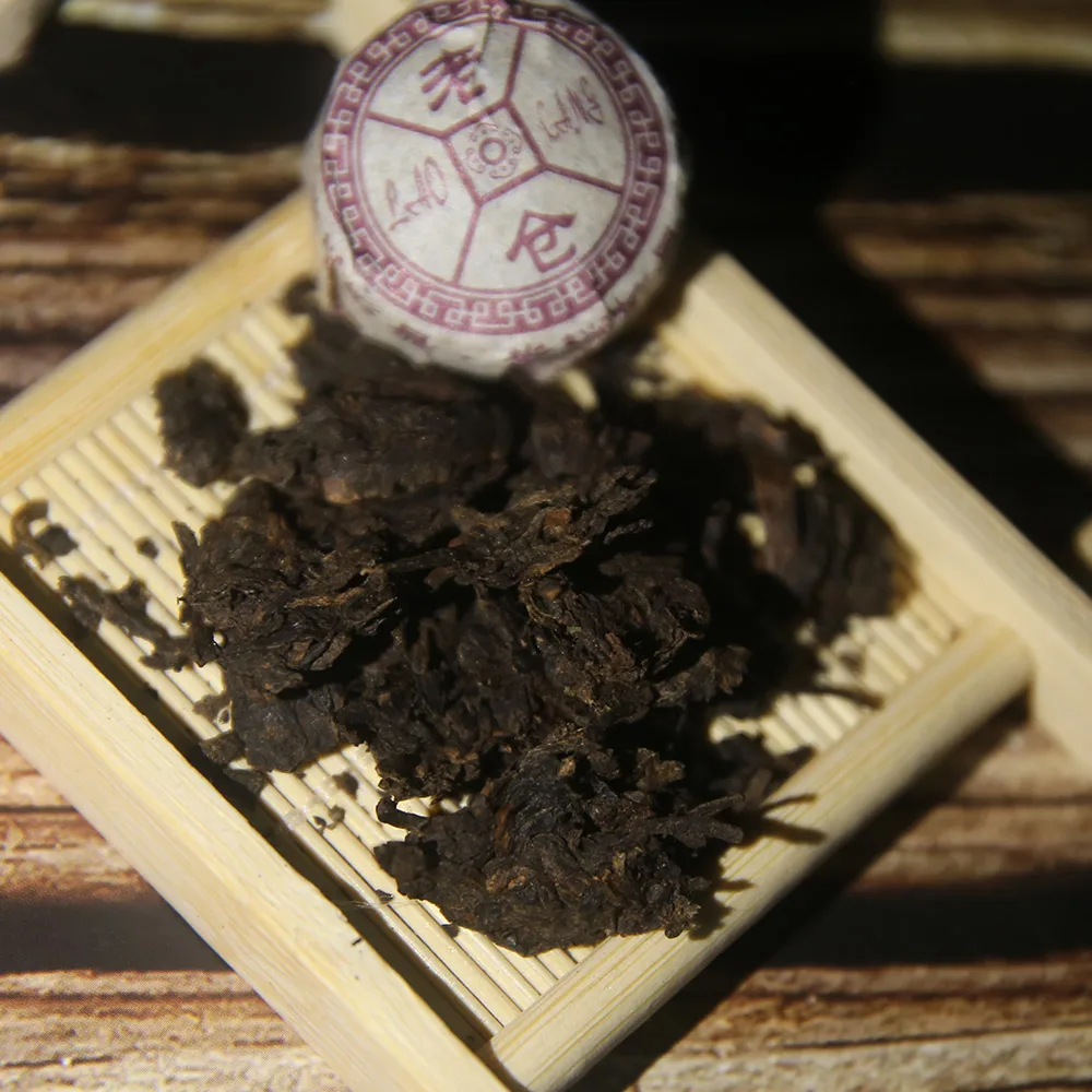 Laocang 2015yr спелый Tuocha вкус Shu Pu-erh Чай Мини Pu-erh Tuo Cha