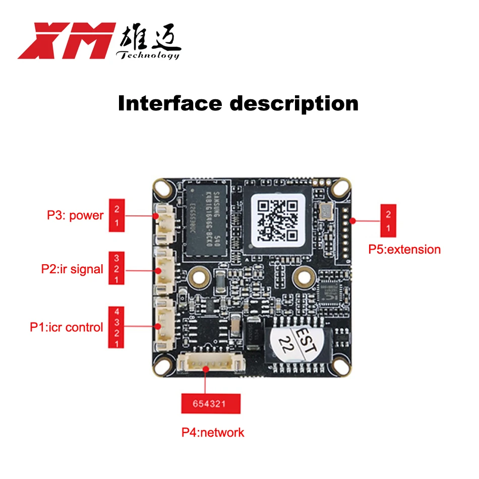 Оптовая продажа XM натуральная 1080 P IPC 1/2. 7 &quotдатчик изображения CMOS + Hi3516C CCTV IP