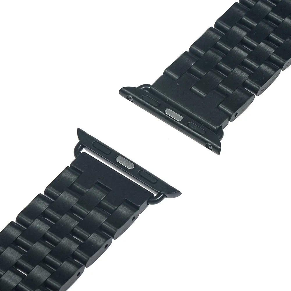Ремешок из нержавеющей стали для iWatch Apple Watch, 38 мм, 42 мм, 40 мм, 44 мм, серия 4, 3, 2, 1, ремешок на запястье, сменный Браслет
