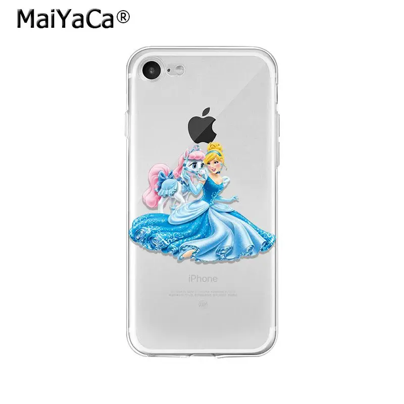 MaiYaCa Золушка Принцесса клиент высокое качество телефон чехол для Apple iPhone 8 7 6 6S Plus X