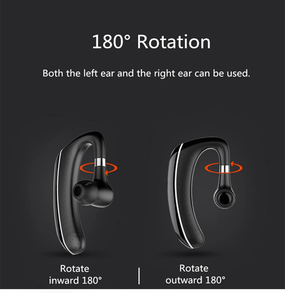 Tradexert S1 Bluetooth earphone wireless business headphone waterproof sport earbud with mic for phone iphone android huawei