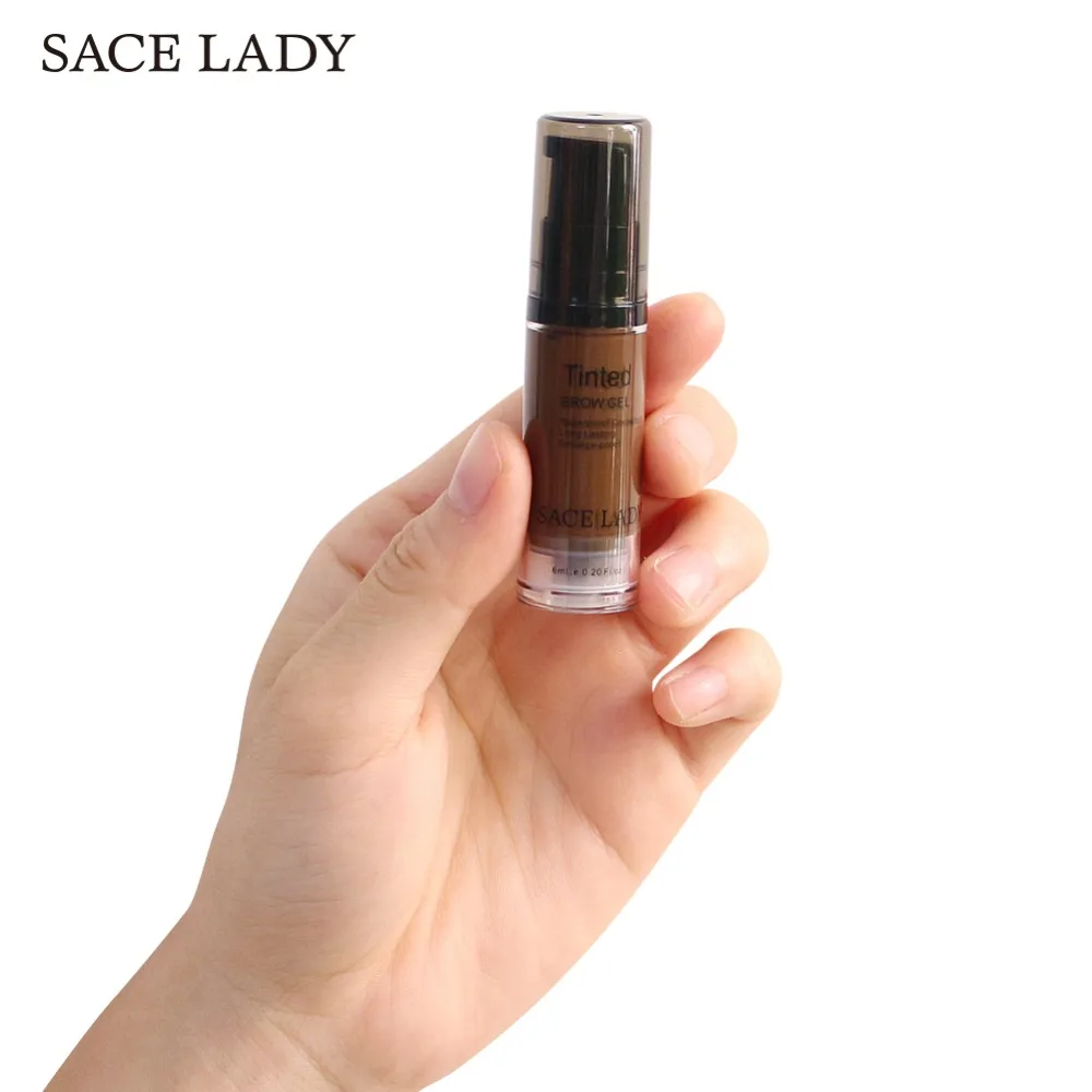 Бренд SACE LADY натуральный коричневый макияж краска для бровей оттенок крем макияжа