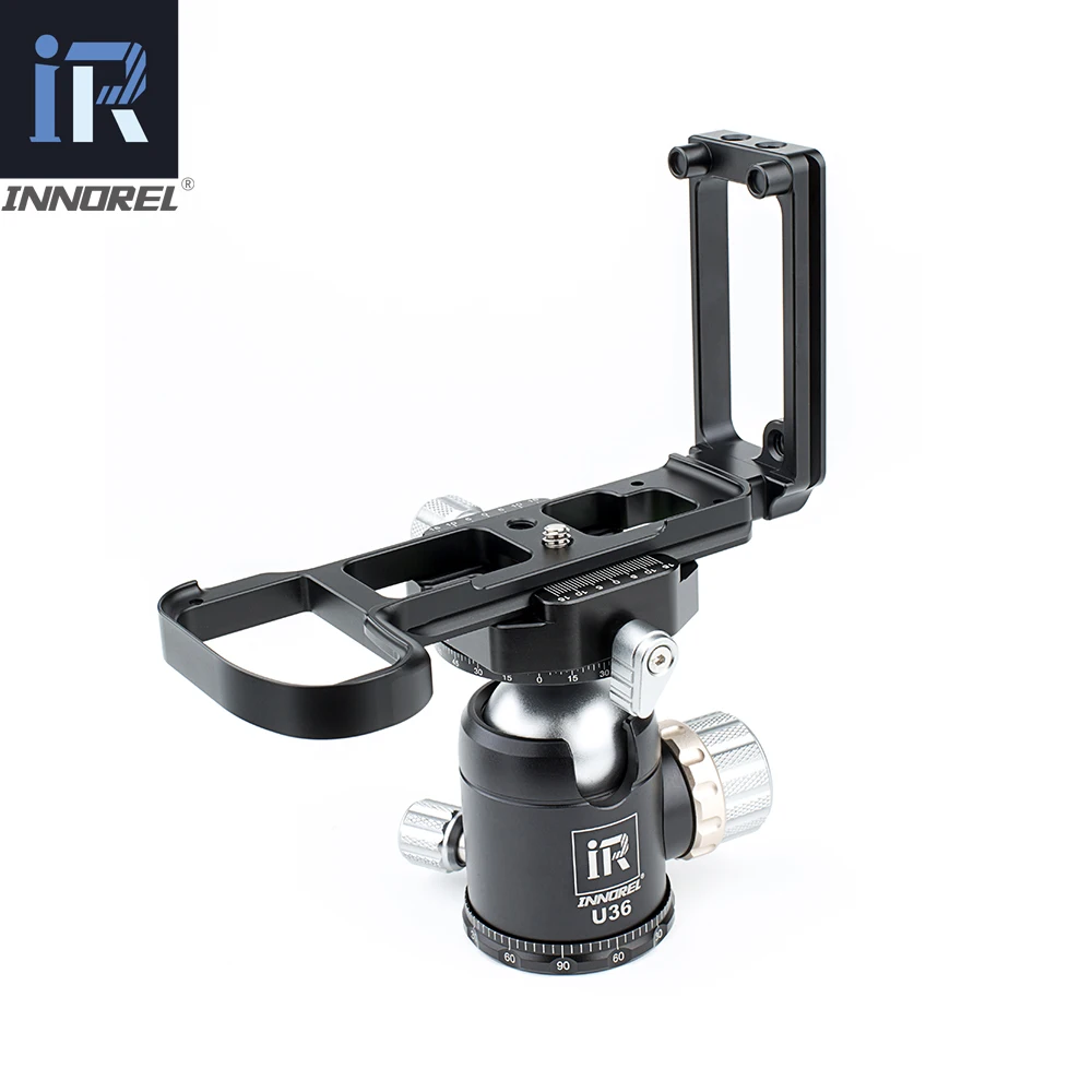 INNOREL LPN-Z6/Z7 L быстросъемная пластина Кронштейн рукоятка для Nikon Z6/Z7 головка штатива камеры для вертикальной или горизонтальной съемки