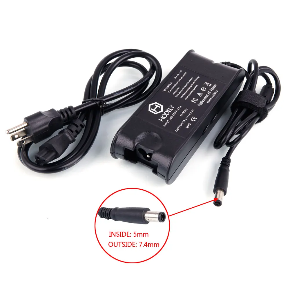 SOONHUA Ноутбук AC адаптер питания компьютерные адаптеры 19 5 V 4.62A 90W для Dell INSPIRON 6400 8600