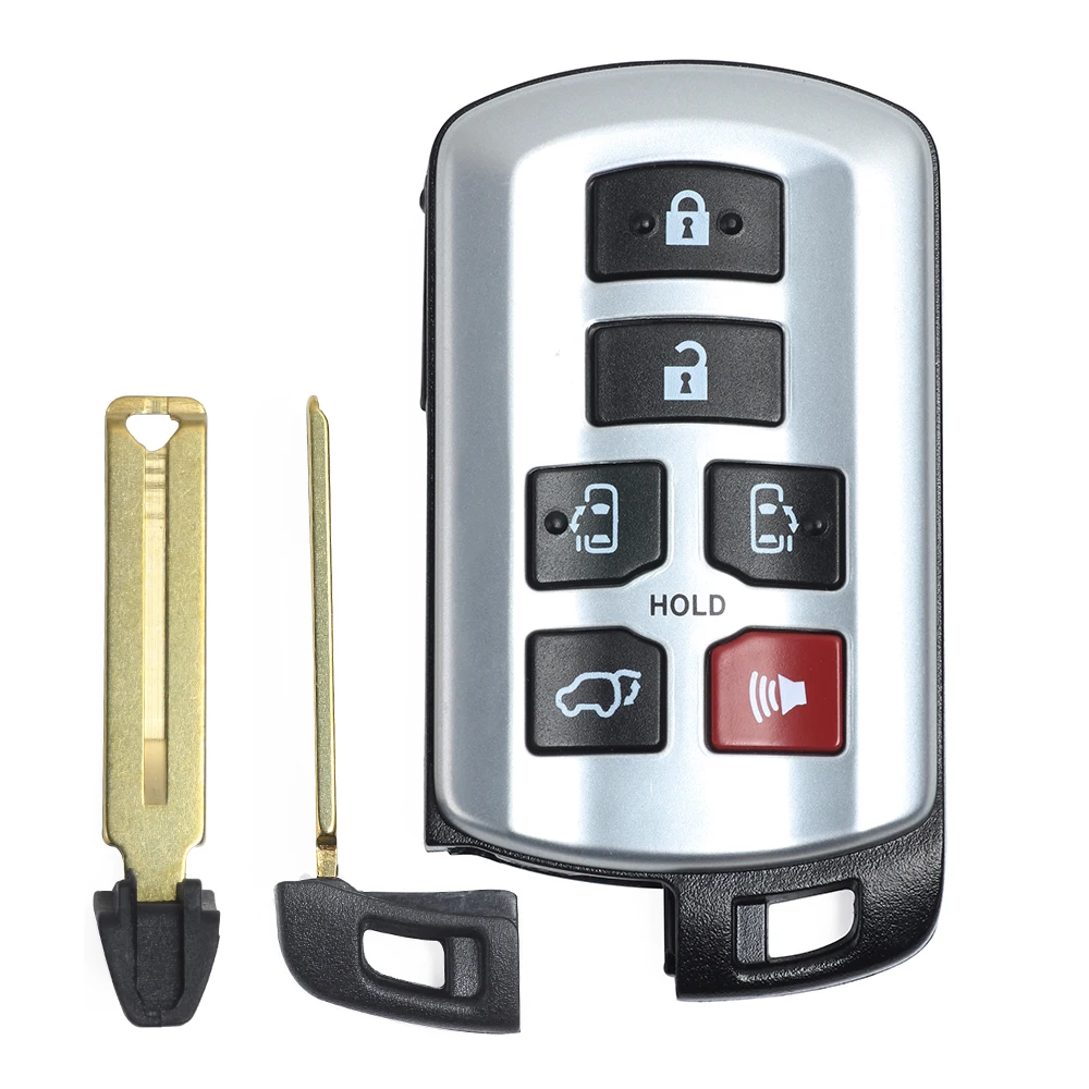 KEYECU для Toyota Sienna 2011 2012 2013 2014 2015 2016 2017 2018 2019 Смарт дистанционные брелки ключей в виде