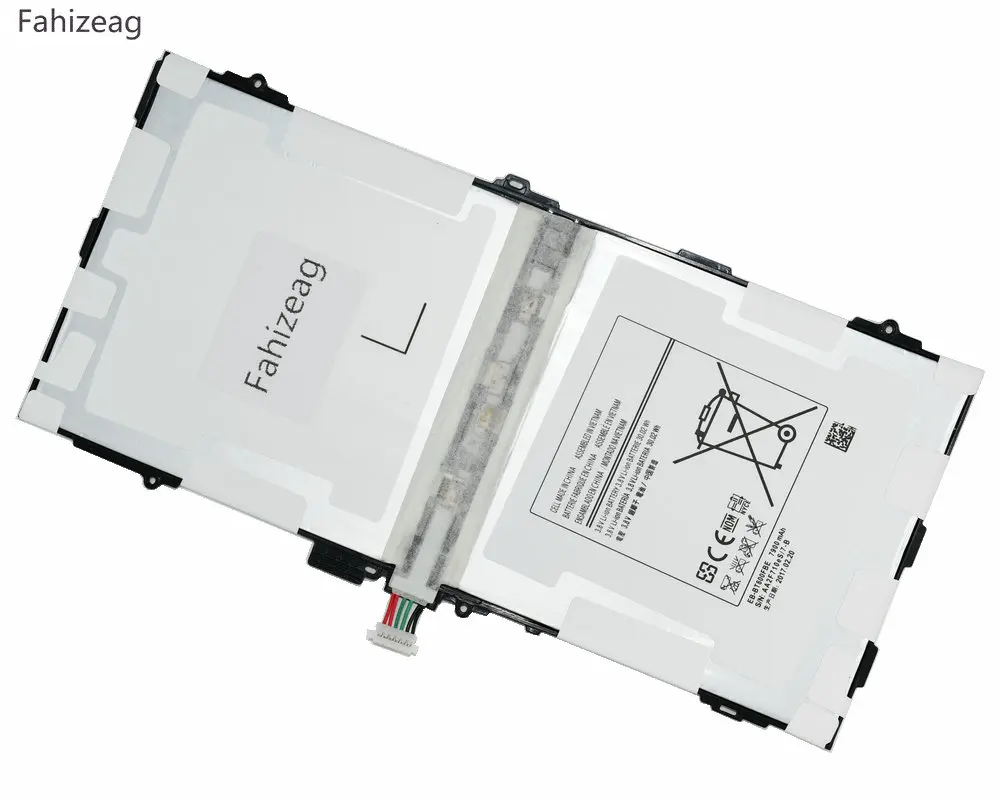 Fahizeag 1 шт. 7900 мАч EB BT800FBE запасная батарея для Samsung Galaxy Tab S 10 5 T800 T801 T805 батарейки