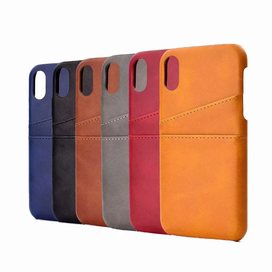Luxury Retro PU Leather Case For iphone XS MAX Cover Multi Card Holders Phone Cases XR X 7 8 6 6s Plus Fundas |
