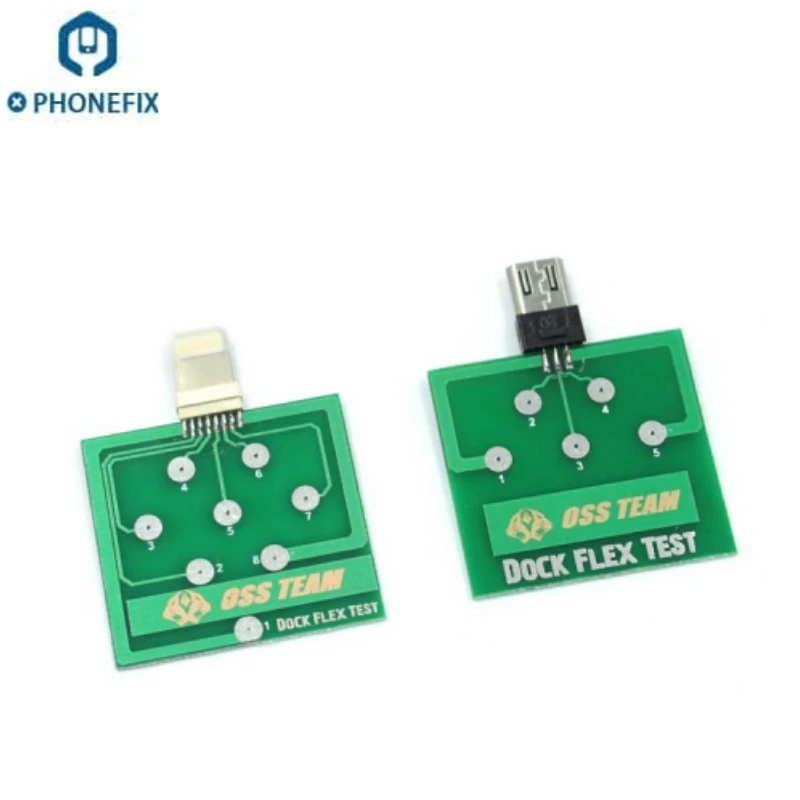 Micro Dock Flex тестовая плата Тест ing для U2 IC батареи плохой или хороший usb порт зарядки диагностический инструмент для iPhone/Android телефона