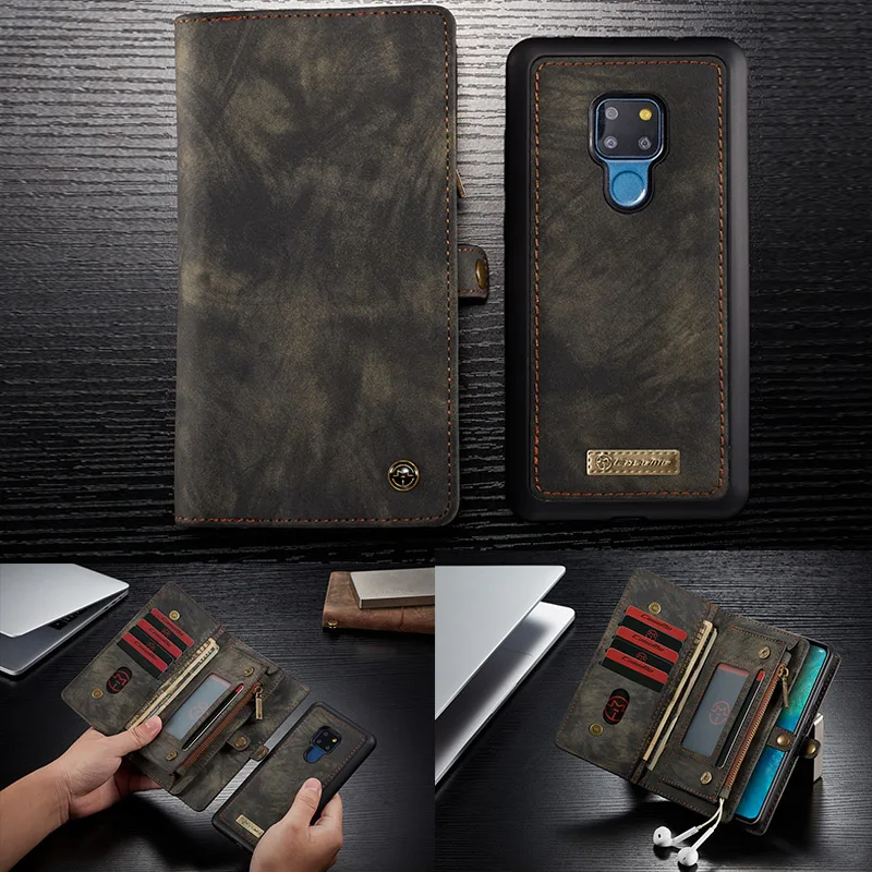 Чехол CaseMe Mate20 Pro для Huawei P20 Lite флип-чехол из натуральной кожи кошелек чехол