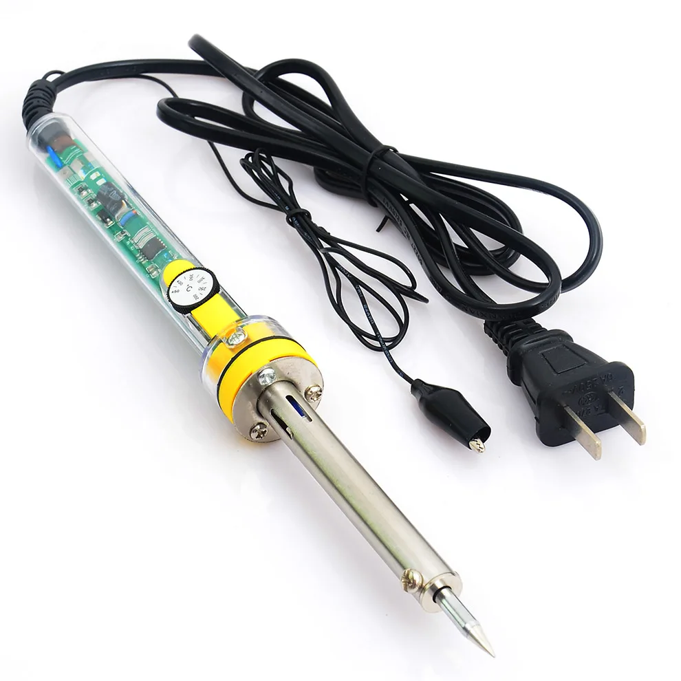 Паяльник Электрический прозрачный 60 Вт с контролем температуры|soldering iron head|iron