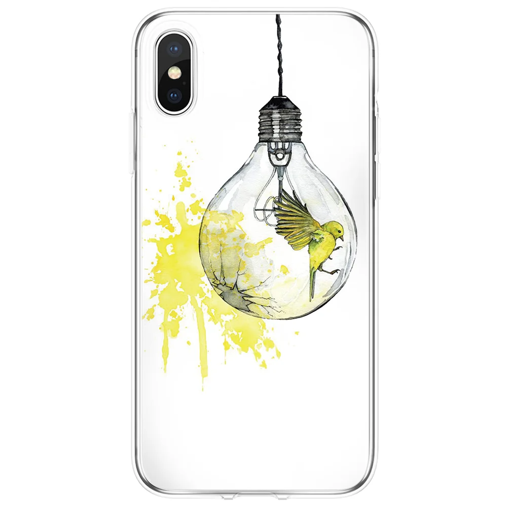 Fish scale for iPhone 4S 5 5S SE 6 S 7 8 Plus Funda Coque Soft For 7plus plus X XR Cover TPU Xs Max case |