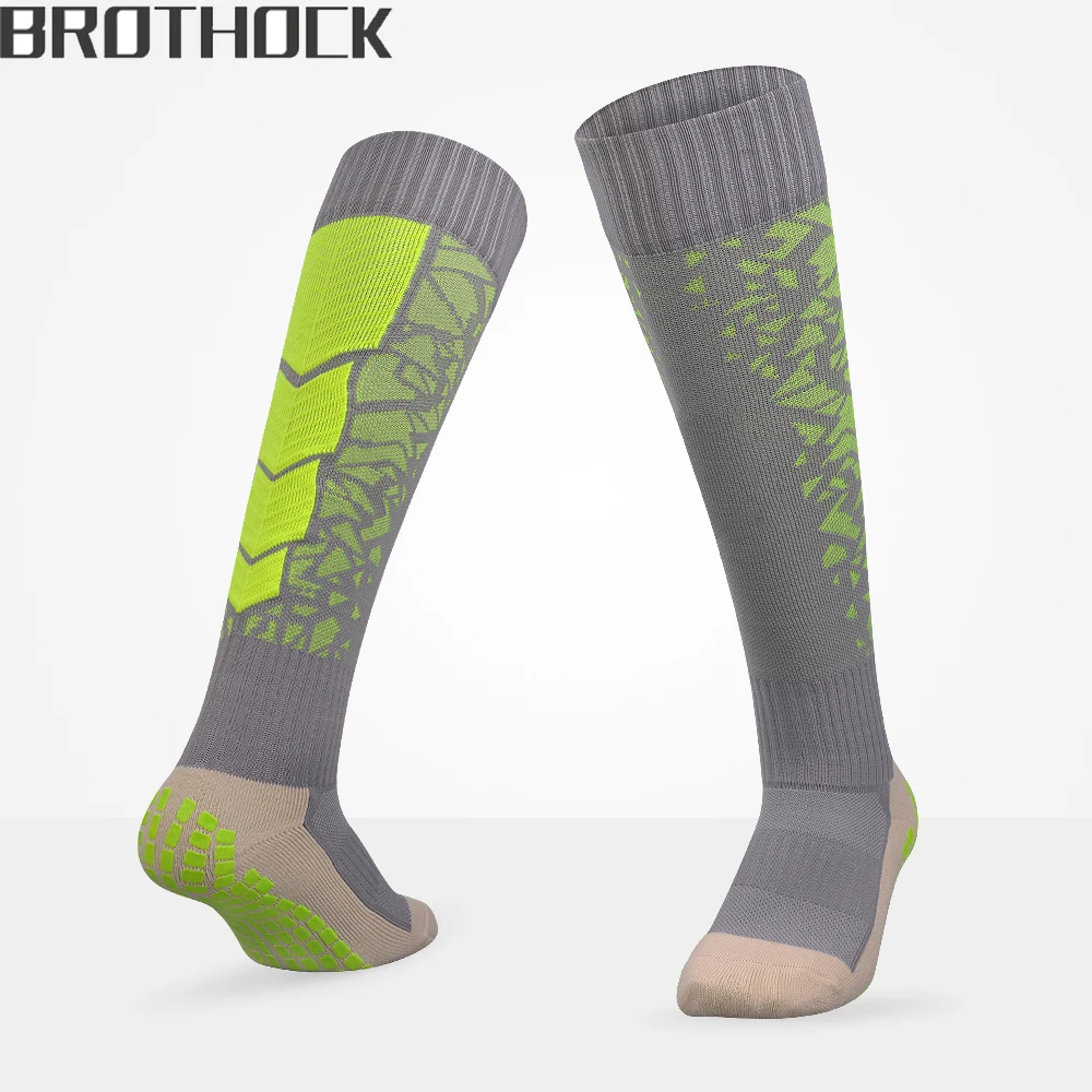 Brothock футбольные противоскользящие носки мужские спортивные толстые махровые
