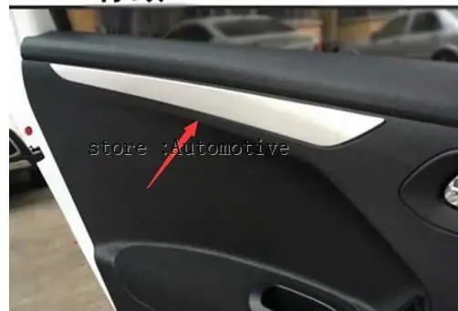 Чехол для CITROEN Elysee внутренняя отделка двери из нержавеющей стали Peugeot geot301 2013 2014 2015