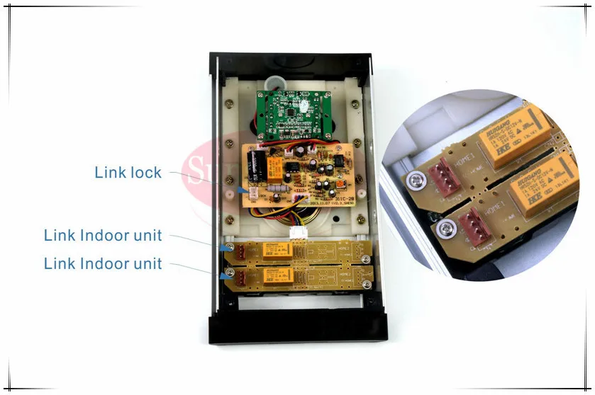 Наружная камера CCD объектив наружный блок видео домофон системы с 10 кнопками для