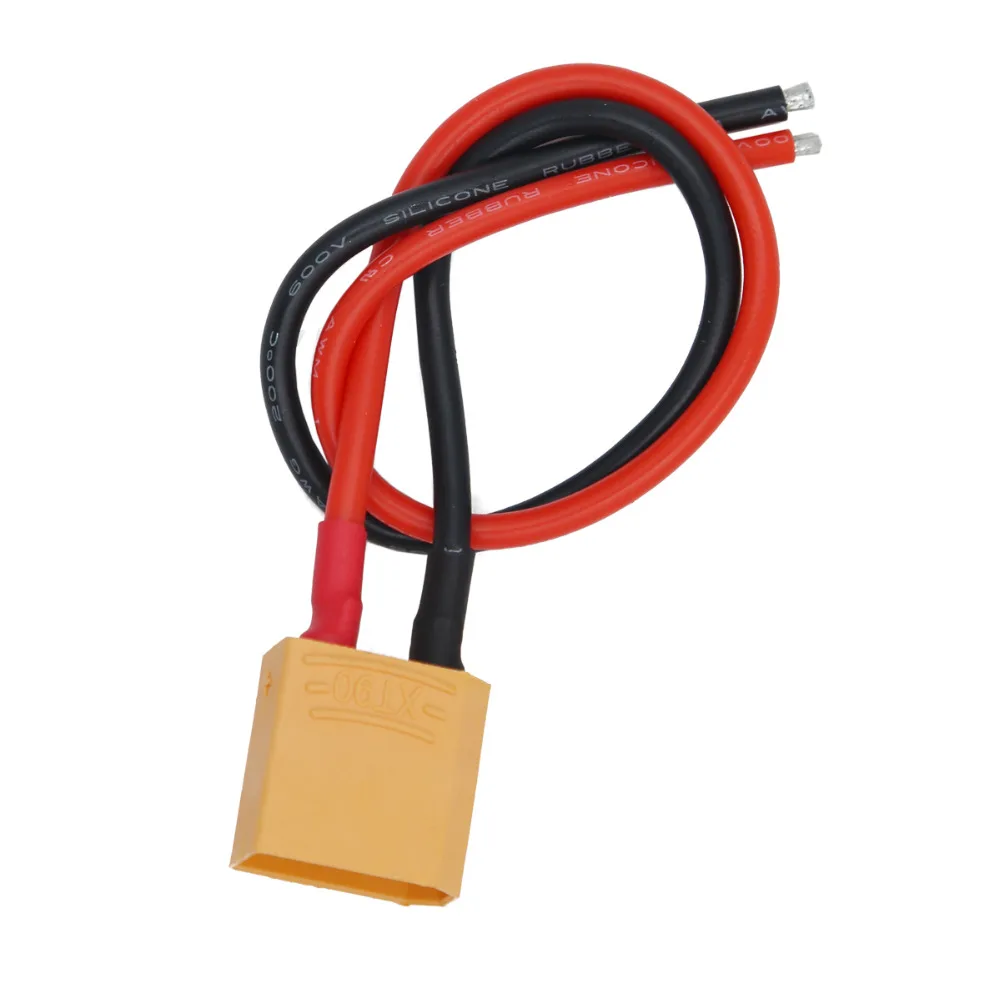 50 шт./лот XT90 зарядный кабель 14AWG силиконовый провод разъем банана для FPV RC Quadcopter