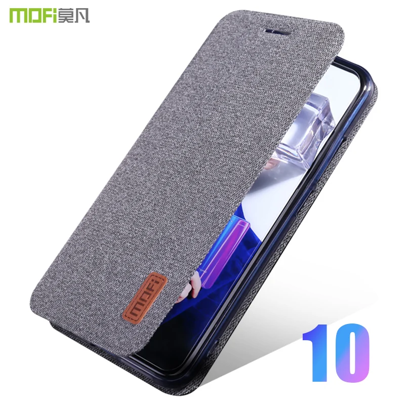 Чехол для honor 10, чехол MOFI для huawei honor 10, тканевый флип-чехол для honor 10, полный Чехол-подставка, мягкий силиконовый чехол-накладка