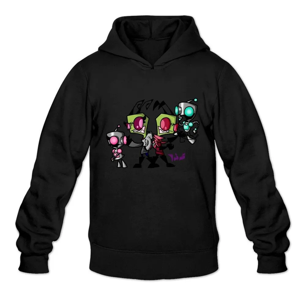 Мужчины INVADER ZIM Персонализированные Хлопок Толстовки На | Мужская одежда