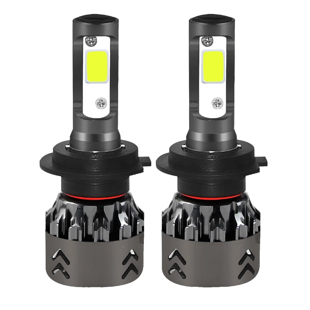 2018 New H7 mini6-COB LED Car Headlight Kit Bulbs Conversion 6000K White Lamps | Освещение