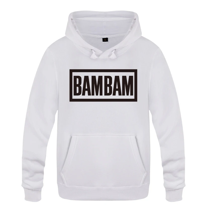 BAMBAM GOT7 толстовки мужские 2018 с капюшоном флисовые пуловеры | Мужская одежда