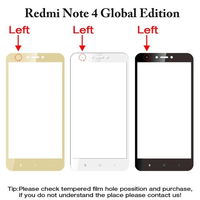 Redmi Note 4 Global Защитное стекло для ksiomi redmi 4x Защитная пленка для экрана из закаленного стекла Сяомэй на ksiomi 4 note 4 4x a4 x4 4 x xaomi Xiaomi - Цвет: Redmi Note 4 Global