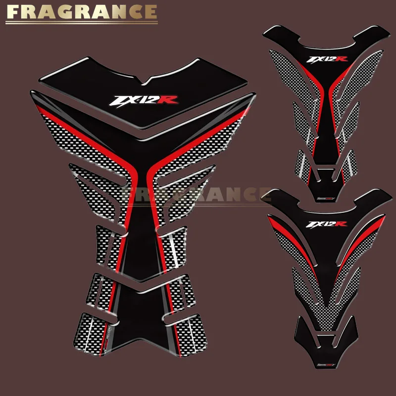3D резиновая наклейка мотоцикл эмблема значок для Kawasaki ZX6R ZX9R ZX10R ZX12R Танк все годы |