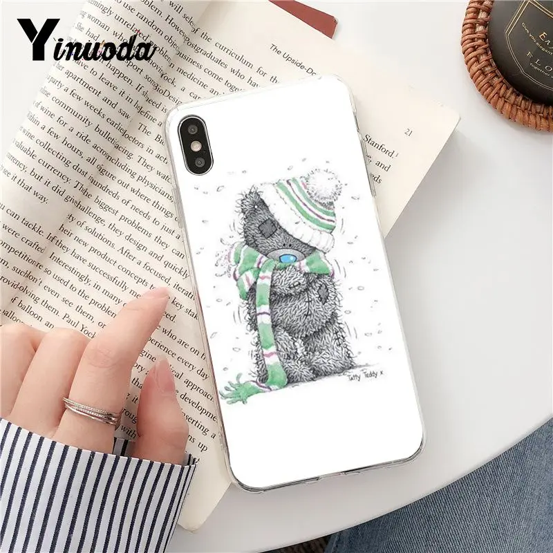Мягкий чехол Yinuoda Me To You Bear Teddy для iPhone 8 7 6 6S Plus X XS MAX 5 5S SE XR 10 | Мобильные телефоны и