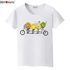 Футболка BGtomato с изображением фруктов, красивая летняя футболка, Женская милая забавная футболка, дешевая распродажа, новая кавайная футболка