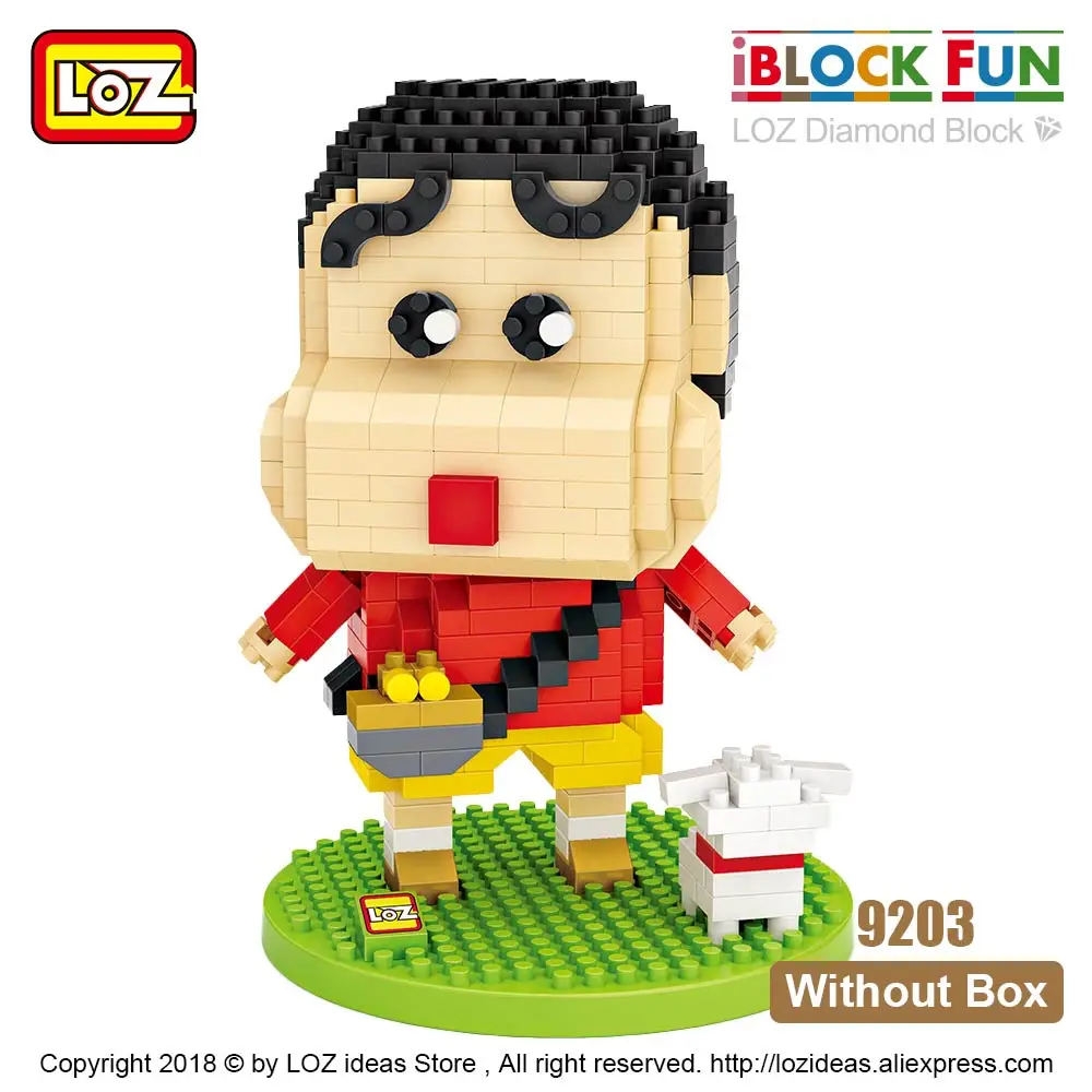 9203 Without Box LOZ, алмазные блоки, сборка, аниме, фигурка, Kawaii, мини микро строительные блоки, кирпичи, сделай сам, развивающие игрушки для детей, подарок - Цвет: 9203 Without Box