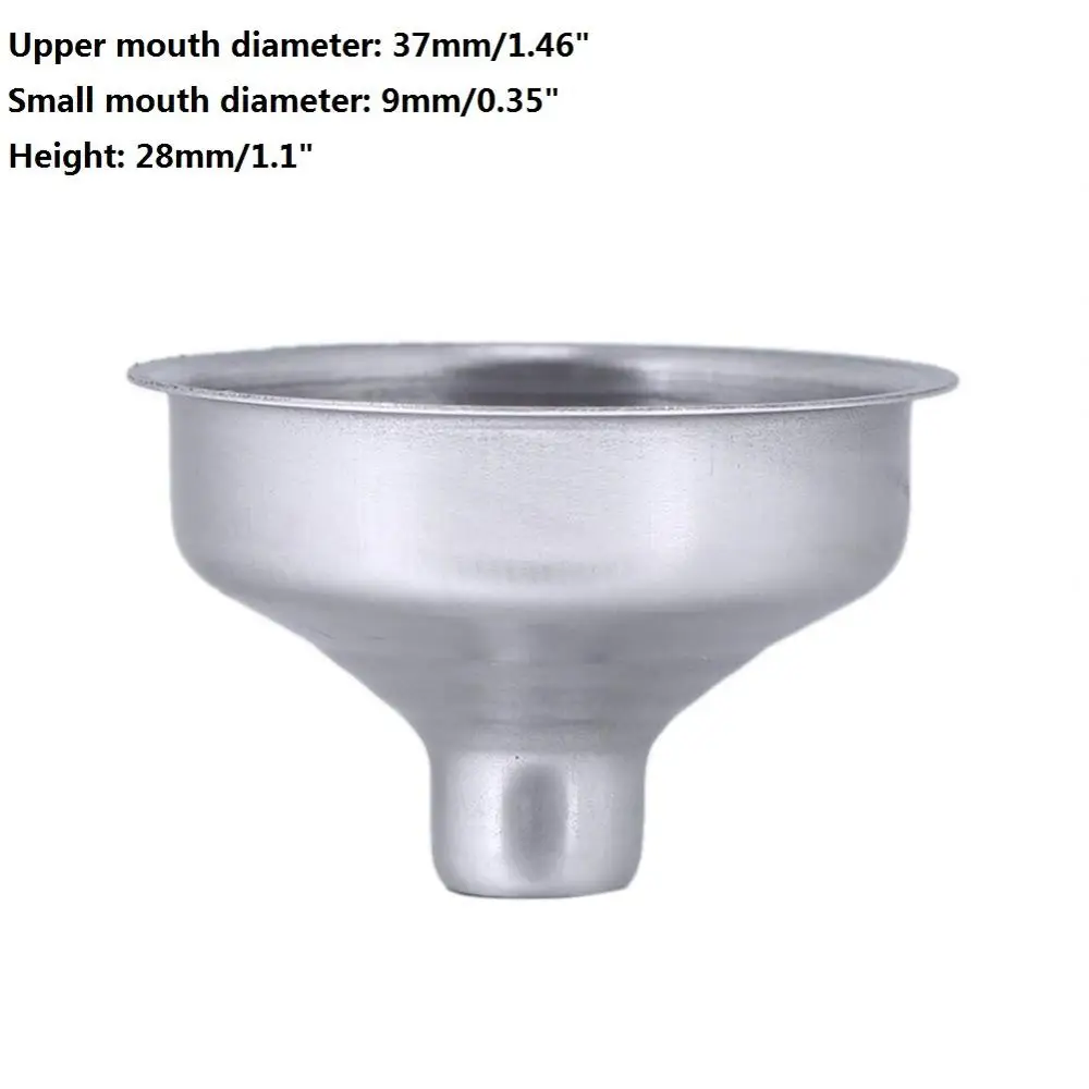 1pc mini funnel Нержавеющая сталь 18 унций бедра колба напиток Ликер Виски Алкоголь колба винтовая крышка воронка портативный посуда для напитков кухонные аксессуары - Цвет: 1pc mini funnel