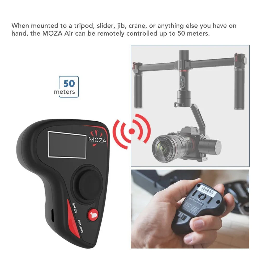 MOZA беспроводной контроллер на палец с последующим управлением для Air Gimbal