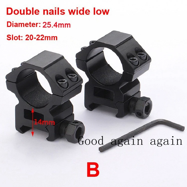 2 _ крепления для оптического прицела 11 мм охотничий Пикатинни рельсовый прицел