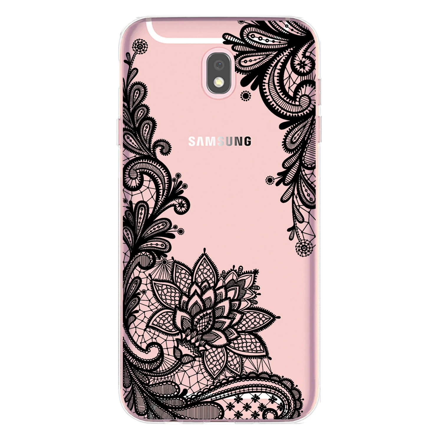 Для Samsung Galaxy J7 2017 чехол 5 &quotJ730 Версия ЕС Мягкий ТПУ силиконовый милый цвет Мандала