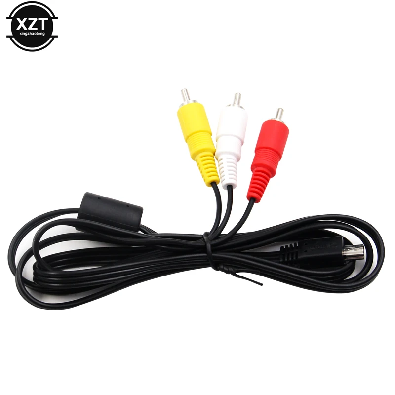 Мини USB к 3 RCA камера Аудио Видео av кабель для Canon EOS 5D2 5D Mark III 6D 7D 60D 70D 700D 760D G7X G1X SX50 SX60