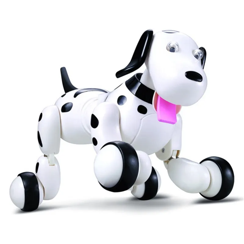 777-338 подарок на день рождения RC zoomer dog 2,4G беспроводной пульт дистанционного управления умная собака электронный питомец Развивающие детские игрушки Робот Игрушки