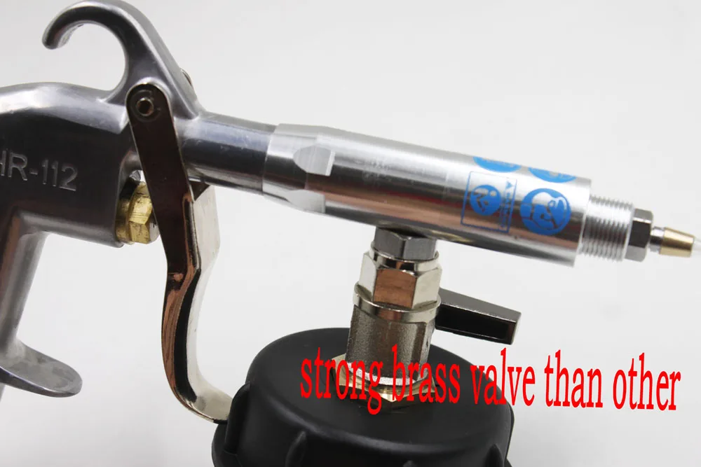 

z-010 high quality high pressure rubber bearring pipe tornado gun car washing tornado gun(1complete gun+1horn+1brush+1pipe