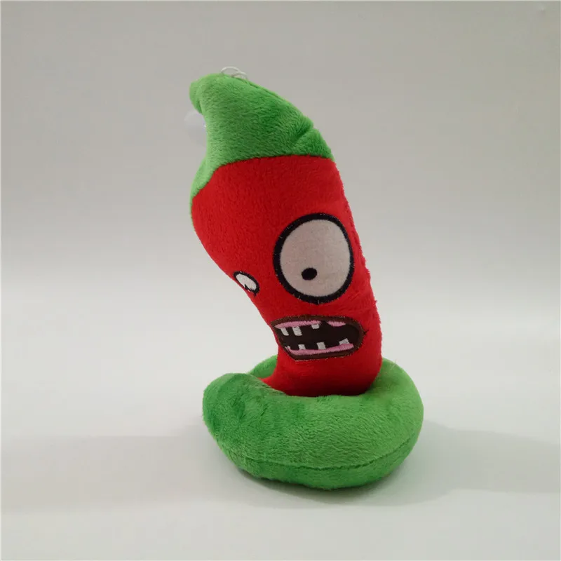 Хлопковые Растения против Зомби мягкая плюшевая игрушка кукла PVZ Jalapeno плюшевая присоска подвеска мягкая кукла