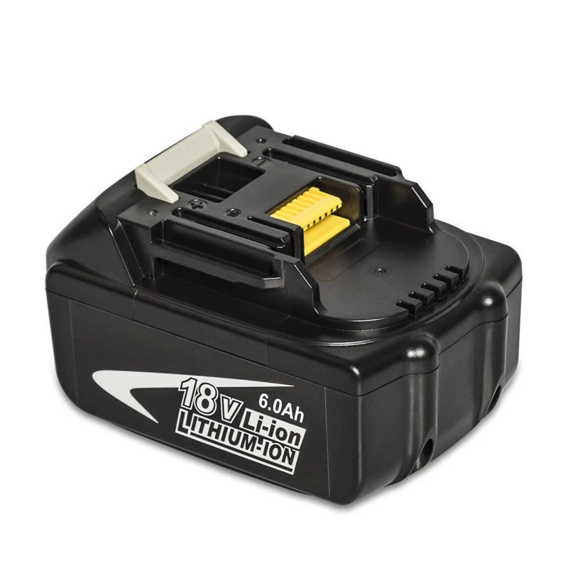 6.0Ah 18V литий-ионная аккумуляторная Батарея для Makita Bl1815 Bl1830 Bl1820 Bl1850 Bl1840 Bl1850B-2 Lxt-400 Bl1845 194205-3 Bl18