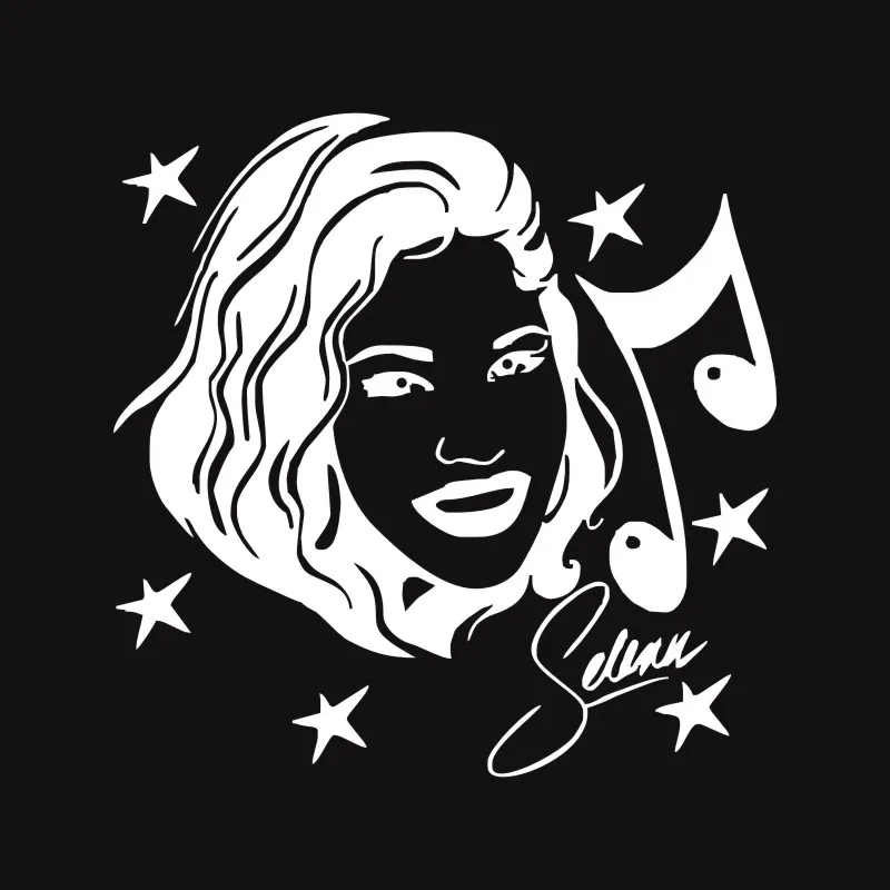 Cunymagos Selena Quintanilla певица актриса музыка модная наклейка на автомобиль креативный