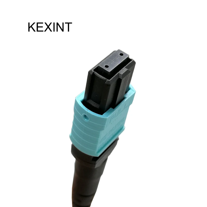 Оптоволоконный патч корд KEXINT стандартный адаптер для оптоволоконного кабеля OM4 12
