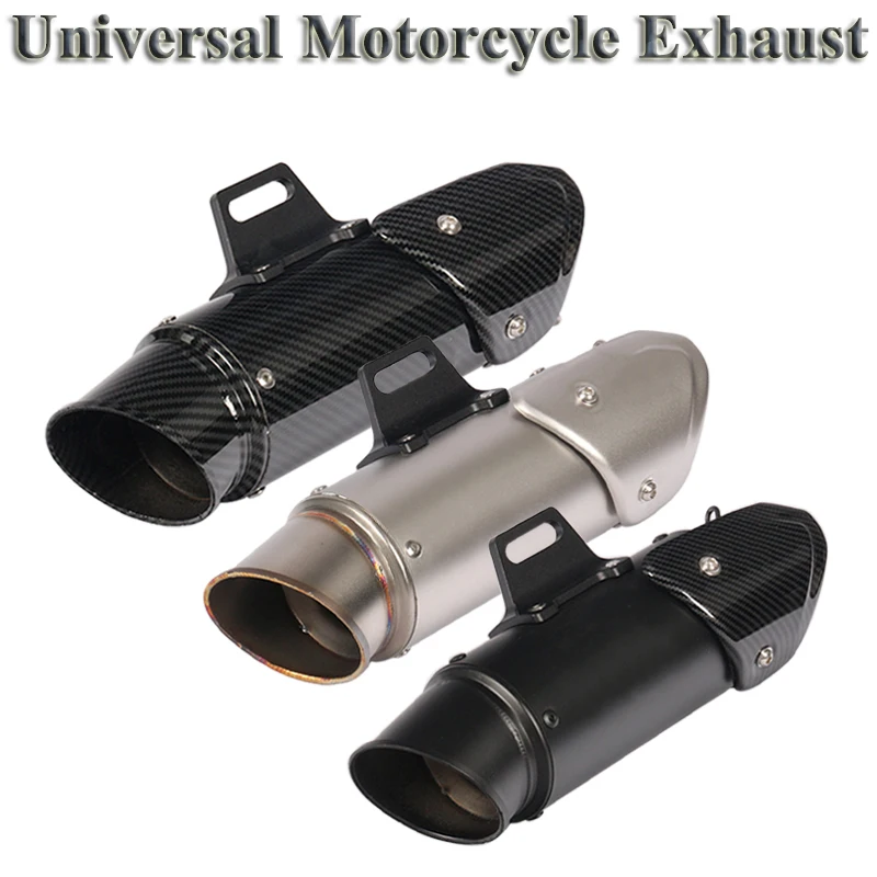Мотоцикл GP гоночная выхлопная труба Escape Универсальный изменение 60 мм 51 скутер