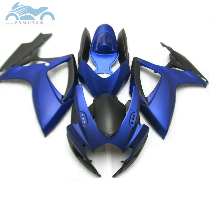 Комплект обтекателей для мотоцикла Suzuki GSXR 600 K6 GSXR600 750 2006 2007 ABS GSXR750 06 07 синий черный