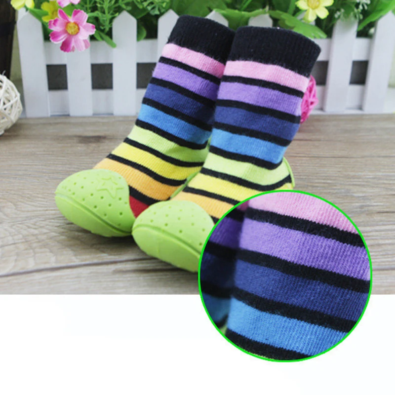 Baby Socks With Rubber Soles Newborn Anti Slip Hot Sale Children Toddler Shoes Cotton 001xyHJS | Детская одежда и обувь