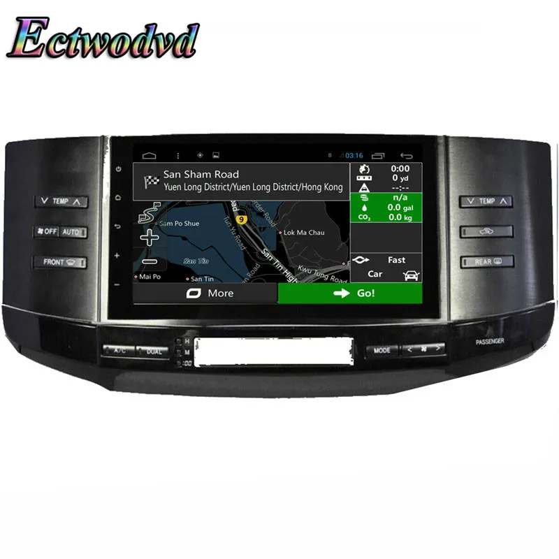 Ectwodvd 9 дюймов Восьмиядерный Android 8 1/четырехъядерный 7 1 автомобильный DVD gps для Toyota